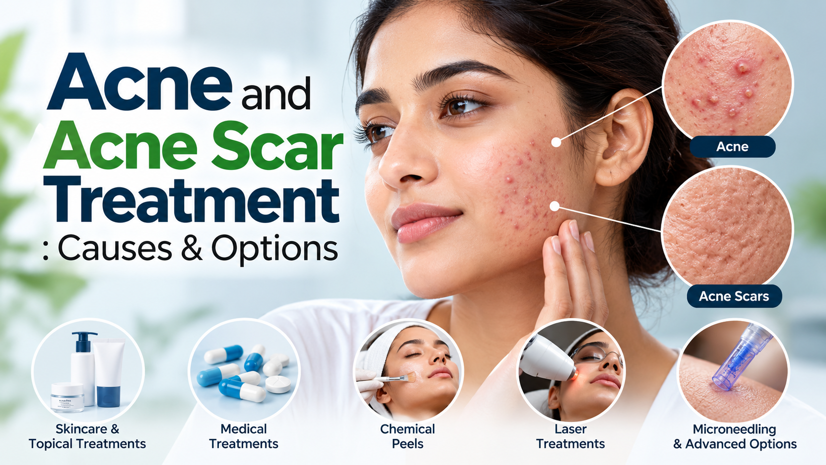 Acne and Acne Scar Treatment: Causes & Options